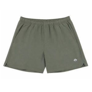 Everyday Social Mens Signature Court Shorts - Olive / Midnight Blue