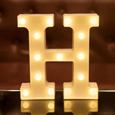 9inch big size Birthday party needs Led letter party supplies party decorations Led lights standee