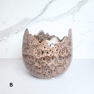 The Leaferie Dubois Egg (2 colours) plant pots Ceramic flowerpot flowerpots flower pot planter planters