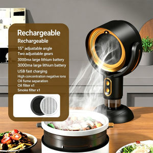 Mini Desktop Range Hood Mini Portable Exhaust Fan Eliminate Odors Portable Adjustment Fume Extractor