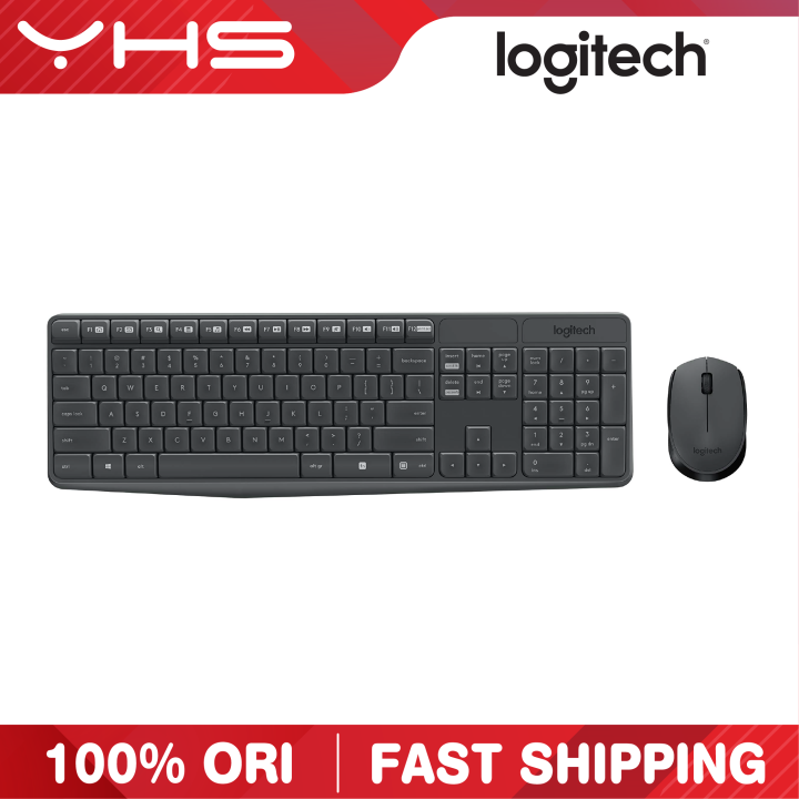 LOGITECH MK220 / MK235 Wireless Keyboard & Mouse Combo with Advanced 2. ...