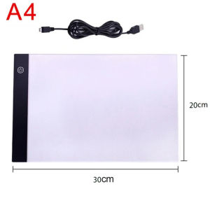 A3/A4 LED Drawing Tracing Board Copy Board Papan LED Light Pad Ultra Slim