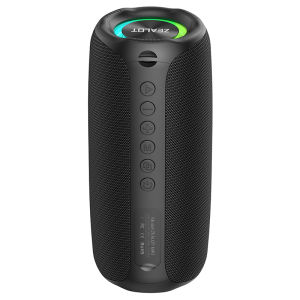 ZEALOT MP2 TWS Bluetooth Speaker Wireless Subwoofer Heavy Bass Stereo Sound RGB Backlight Support Micro SD Card AUX USB Flash Drive Playback Microphone