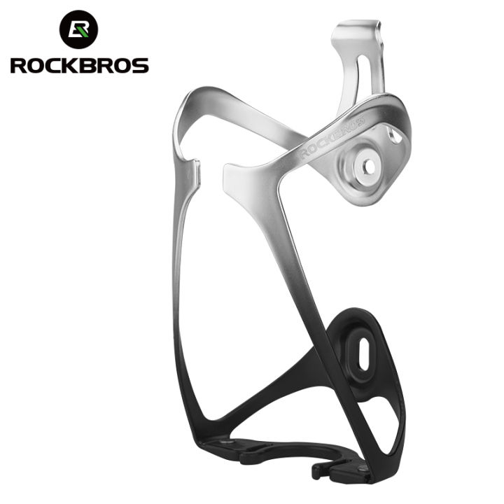 ROCKBROS Aluminum Alloy Bottle Cage Ultralight Gradient MTB Water Bottle Mount Stable Road