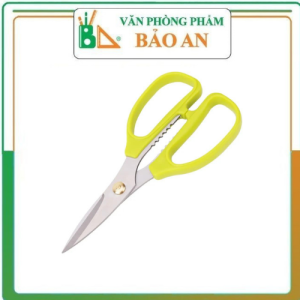 Kéo văn phòng 175mm Deli - Vàng / Cam / Đen - 6038