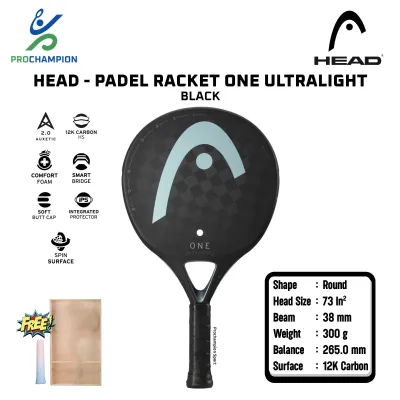 Raket Padel HEAD One Ultralight Black