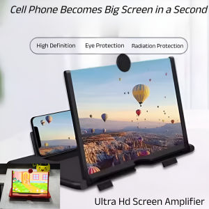 Kính Phóng To Màn Hình 12 Inch HD Cho Điện Thoại Giá Đỡ Gập Gọn Màn Hình Lớn Xem Video Rõ Nét