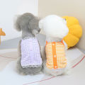 áo 2 dây ren nút hoa thời trang cho chó mèo - T3 PETS SHOP. 