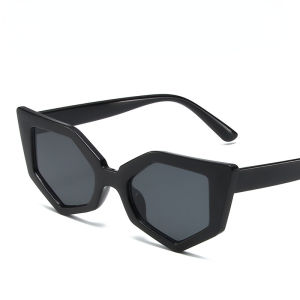(GENTLE MOSCOT) Western Personality Polygon Outdoor Anti Uv Retro Sunglasses for Men and Women
