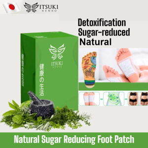 Natural Blood Circulation Foot Pads Herbal Detox Sugar Balance Patch with Plant Extracts to Promote Blood Health Overnight Foot Therapy for Body Wellness