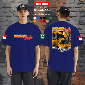 KAOS DISTRO GAMBAR TRUCK SAMBAL LADO  - KAOS SABLON PRIA DAN WANITA LENGAN PENDEK UKURAN M.L.XL.XXL KAOS KERAH BULAT BERBAHAN KATUN - KAOS SABLON DTF - KAOS TSHIRT PRIA WANITA