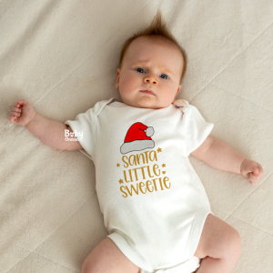 Baby Onesies PH Santa Christmas Baby Clothes Santa Hat 0-12 months Newborn Baby Boy Girl Christmas Outfit