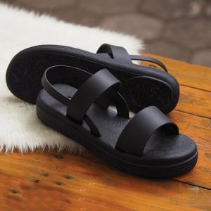 Camou - ARIANA Cotton Sepatu Sandal Tali Belakang Wanita Full Karet Anti Licin Tersedia Ukuran 36-40-RUMAH SANDAL
