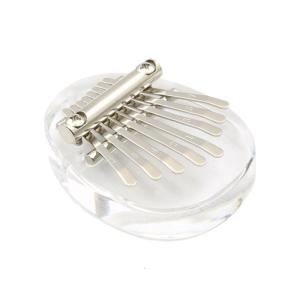 Acrylic 8 Keys Thumb Piano for Kid Adult 8 Keys Thumb Piano Finger Marimba Instrument for Music Lover