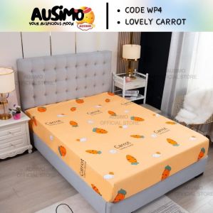 #CWQ1 Waterproof Fitted Bedsheet Mattress Protector Cadar Single/Queen/ Cadar Kalis Air Cadar Murah Ready Stock