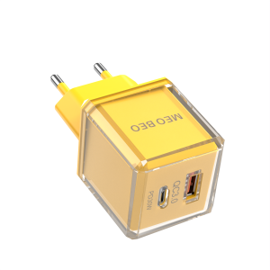 Bộ sạc nhanh 2 cổng cáp sạc PD30W QC3.0 TYPE-C120W cho điện thoại x-14 chất liệu silicon cao cấp chống cháy nổ an toàn sử dụng