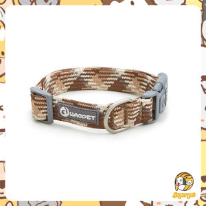 Reflective Nylon Dog Collar Adjustable Durable Safety Pet Collar with Quick Release Buckle for Small Medium Large Dogs