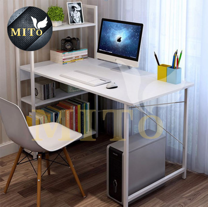 Mito Computer Mito Computer desk desktop home simple bookshelf desk single computer ...