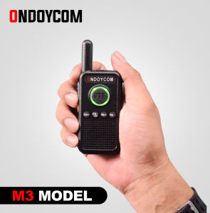 ONDOYCOM M3 Portable Two Way Radio Walkie Talkie 5W UHF with 16 Channel