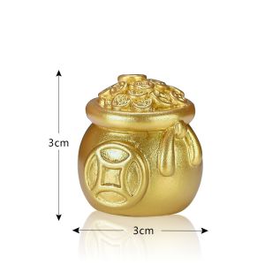 Cute Figurine Gift: 2021 Year of the Golden Lucky Ox Cow for Chinese New Year and terrarium figurine and home decor