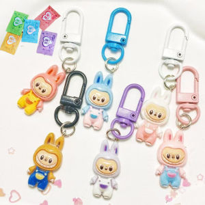 Aibeile Baby Blind Box for Kids Boy Girl Fashion Cartoon Doll Keychain Ultraman Hello Kitty Kuromi Key Chain1/2pcs