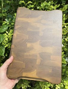 Thớt gỗ Teak  305x203x32mm thớt siêu bền của MASTER CHEF hàng xuất Châu Âu - Đẳng Cấp Phong Cách Âu Mỹ