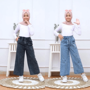 Celana Kulot Anak Tanggung Kekinian