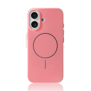 Ultra Slim Magnetic Cooling Phone Case For iPhone 17 16 Pro Max For MagSafe Thin Heat Dissipation Hole Back Cover For iPhone 17 Air 16 15 14 13 12 Pro Max Plus Lightweight Hard PC Protection Casing