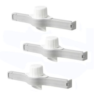 3pcs Food Seal Clip Can Be Reused with Discharge Nozzle Seal Clip Kitchen Food Storage Tool Clip