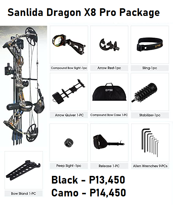 Sanlida Dragon X8 Compound Bow Lazada PH