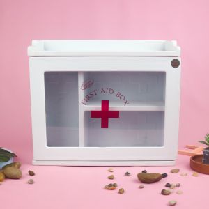 Maspion Kotak P3K | First Aid Box | Tempat Penyimpanan Obat | Kotak P3K Praktis dan Simpel - Bisa Digantung Terbuat dari Plastik Berkualitas