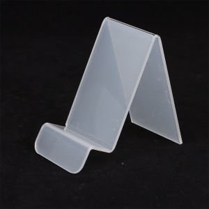 LEI Clear Acrylic Phone Mount Holder Mini Portable Display Stand Rack Stand for Cell Phone Display