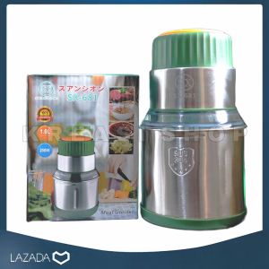 Meat Grinder Mini SX-681 Stainless Steel Anti Karat Daya 250W Peralatan Pengolah Makanan | Penggiling Daging Multifungsi 1 Liter Anti Karat