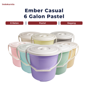 Indokurnia Ember Casual 6 Galon Pastel
