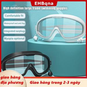 [COD] EHBqna 3PF Ship within 24 hours 2025 Large Frame Swimming Goggles For Kids High Quality Antifog Swim Glasses Waterproof HD Swim Eyewear Swim Equipment