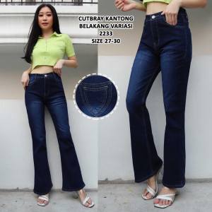 Celana Jeans Cutbray Wanita Celana SoftJeans  Import Jeans Premium Quality