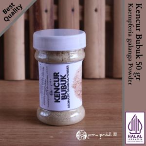Kencur Bubuk - Kaempferia galanga Powder - High Quality Spice Powder by Jamu Gendul 88