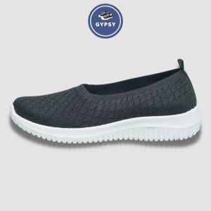 Gypsy - Elgancy Sneakers Tanpa Tali Import Model Sepatu Flat Flatshoes Slipon Sol Karet Formal Kerja XW2020