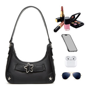 Small PU Shoulder Bag for Women Versatile Travel Sling Bag with Adjustable Strap for Shopping and Work