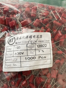 1000 BUAH MILAR 103 630V MILAR 103J 630VOLT KAPASITOR MILAR MYLAR 103 UPS