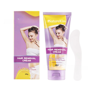 Painless light hair removal cream for legs