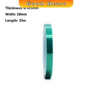 J.D. ฟิล์ม PET ทนความร้อนสีเขียว เทปฉนวนทนความร้อน หนา 0.05mm ความยาว 33m Green PET Film Tape