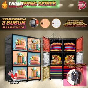 LEMARI TABITHA LOKI CABINET LEMARI TABITHA LEMARI SWING 1 TOWER Lemari Plastik Serbaguna SerbaMurah Tabitha CLICKS Tabitha LOKI LOKER SERBAGUNA Lemari Pakaian 2 SUSUN 3 SUSUN 4 SUSUN 5 SUSUN