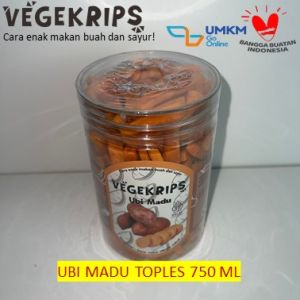 Keripik Ubi Madu 750 mL Toples