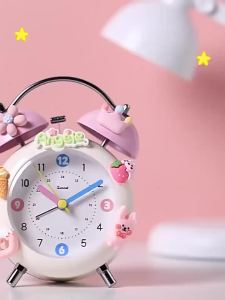 Sacesr Student-specific Alarm Clock Powerful Wake-up Artifact Creative Childrens Machinery Super Volume Ringing Time Clock Watches Z5Q1T