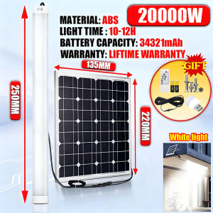 BUY 1 TAKE 1 Solar Light Indoor Light Solar Light Outdoor Waterproof 30000W Solar Tube Light