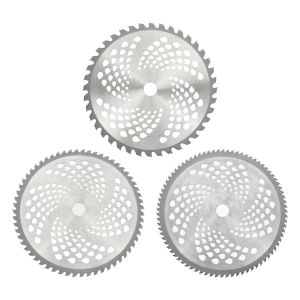 【HOT】 Carbide Blade Lawn Mower Grass Trimmer Head Grass Brush Cutter Weeding Tool