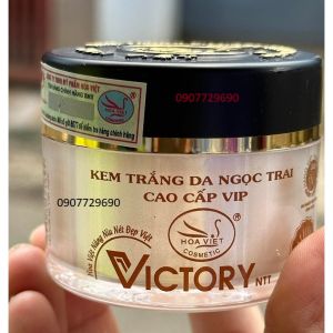 KEM HOA VIỆT NGOC TRAI TRẮNG DA SPA VIP ( TRẮNG + XANH + ĐEN )