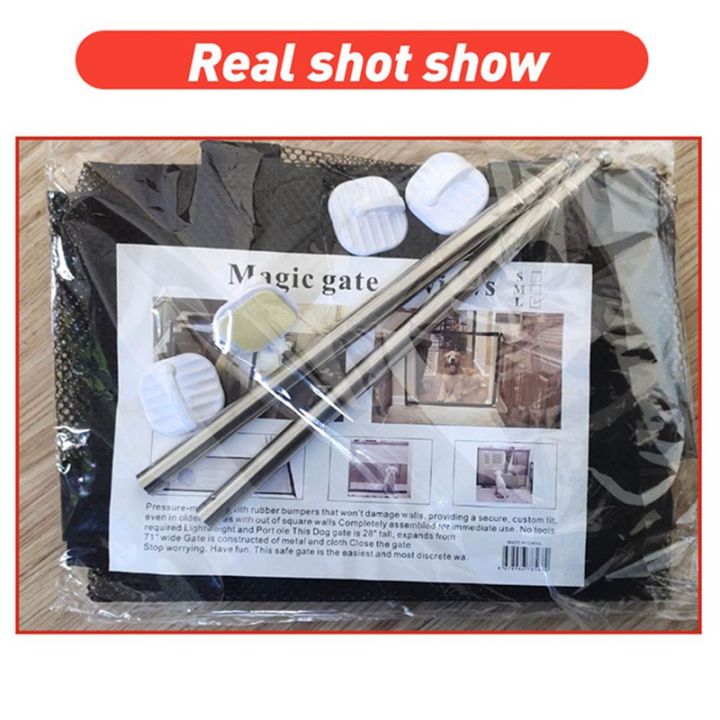 Pet%20Gate%20Baby%20Gate%20Magic%20Mesh%20Pet%20Gate%20Enclosure%20Fences%20Adjustable%20Portable%20Folding%20Mesh%20Dog%20Gate%20-%20Image%208