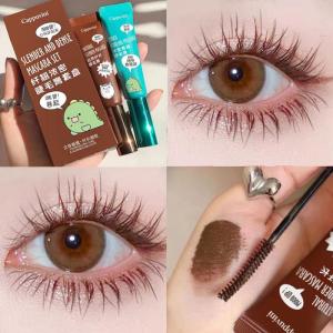 20254D Silk Fiber Waterproof Mascara For Eyelash Extension Black Browm Thick Lengthening Eye Lash Eyes Makeup Tool Korean CosmeticsUIHTRVN